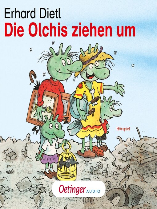 Cover image for Die Olchis ziehen um